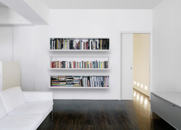 Eclisse EWOLUTO® Schiebetür Referenz 1 - Schiebetür in der Wand mit extra starker Außenwand