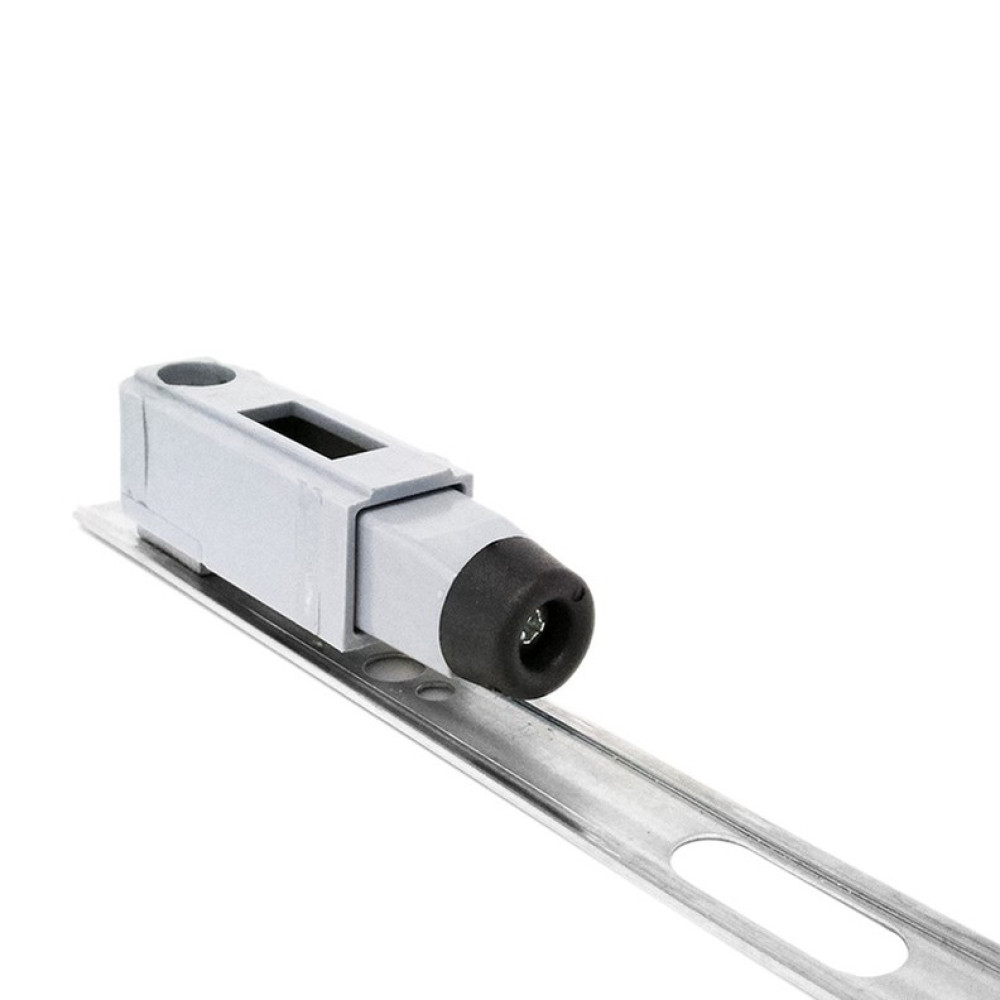 Federdämpfer PTO (Push To Open) in der Laufschiene. Ideal für Schiebetüren von Eclisse